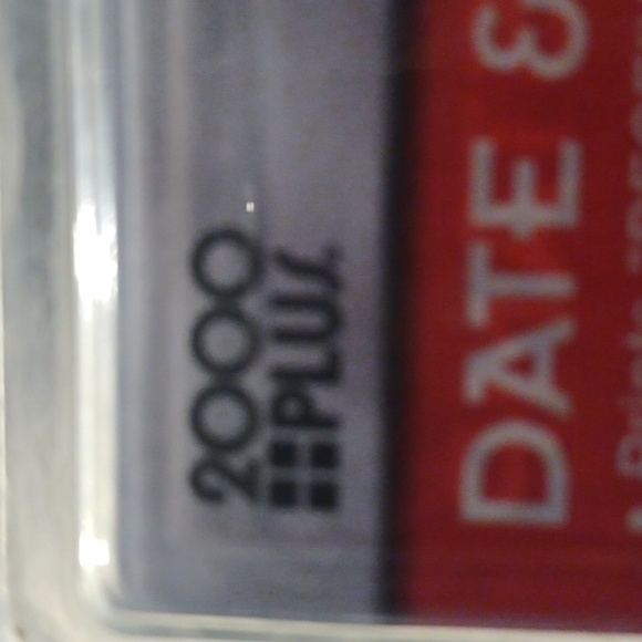2000PLUS S360 COSCO DATE & MESSAGE STAMP SELF INKING 2 COLORS NEW IN PKG - Picture 12 of 13